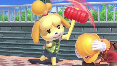 supersmashbrospics: 68: Isabelle – Super Smash Bros. Ultimate screenshots!