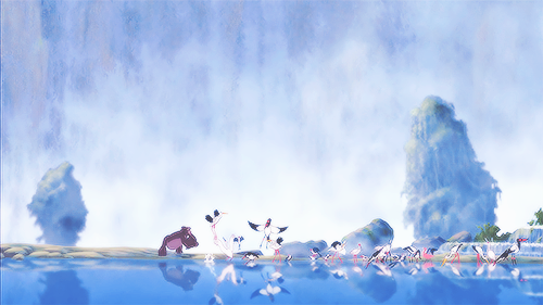 disneyismyescape:OriginalThree’s Fangirl Meme[1/5] Sceneries ❥ The Jungle from Tarzan 