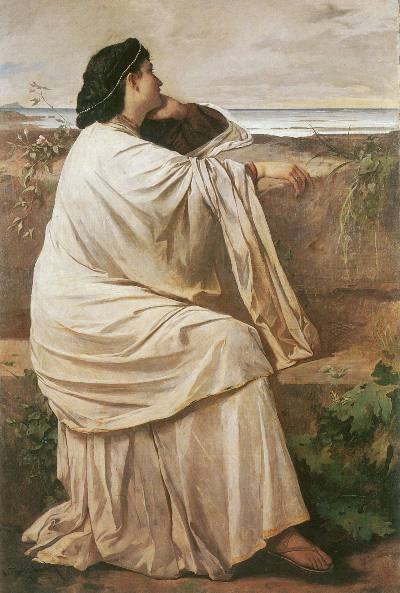 rainlullaby99:  Anselm Feuerbach:- Iphigenie   