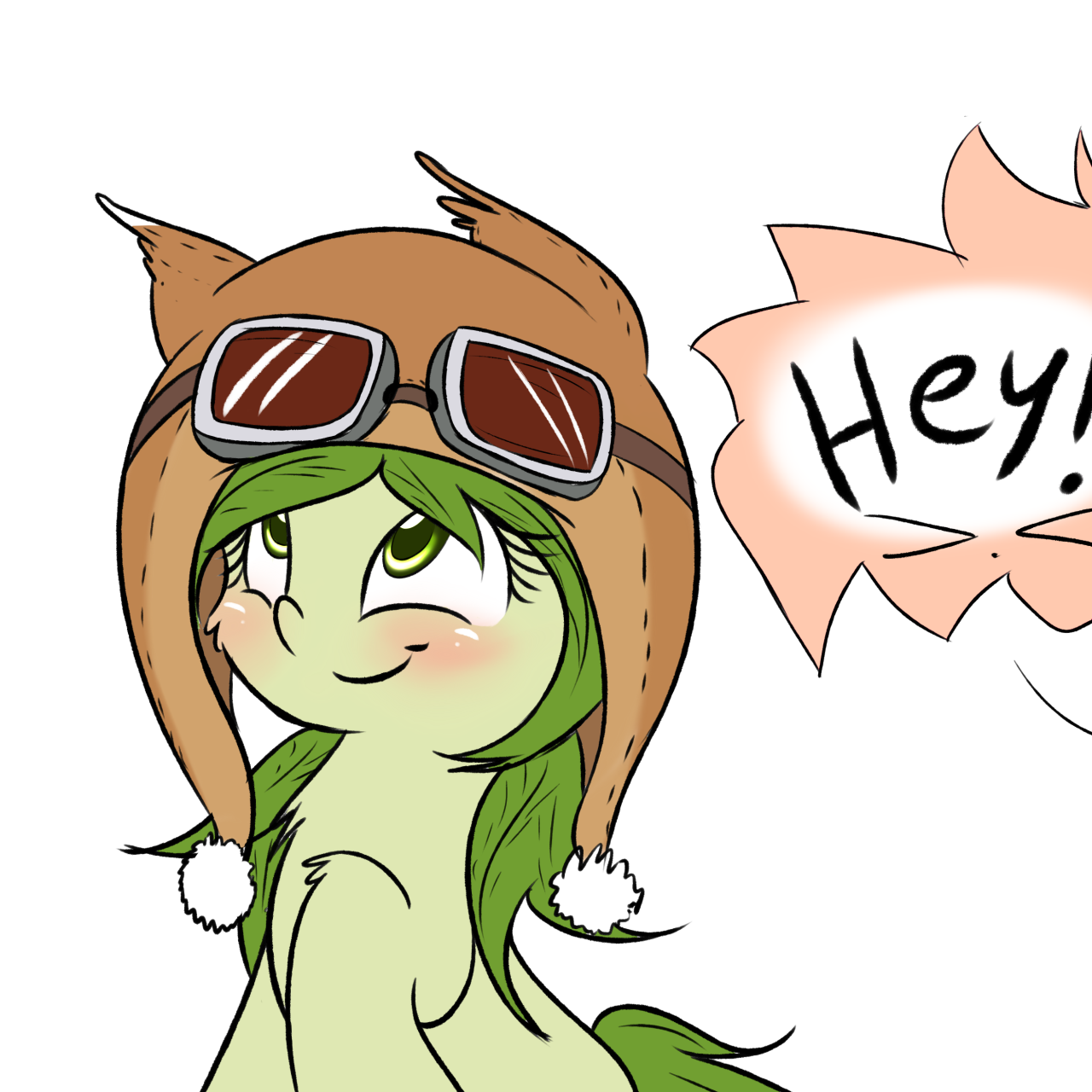 askflowertheplantponi:*Cute angry batpon noises*X3! D’aww~!