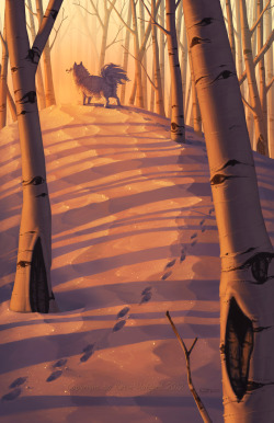 awesomedigitalart:  Spirit of the Snow by