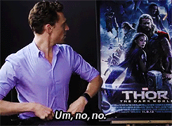 idontlikeyourcat:  hiddles-makelovenotwar:  (x)  He’s so sad about this— someone