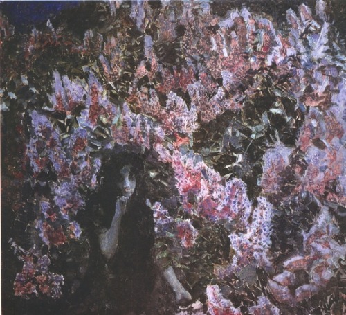 The Lilacs, 1900, Mikhail VrubelMedium: oil,canvas