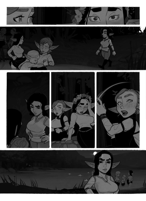 Aaand there. Pages for this week. Next week it’s going to be the usual four pages. Some of which will contain lewd.