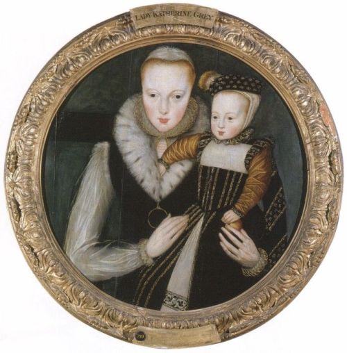 Portrait of Lady Katherine or Catherine Grey and her son Edward Seymour, Lord Beauchamp of Hache, c.