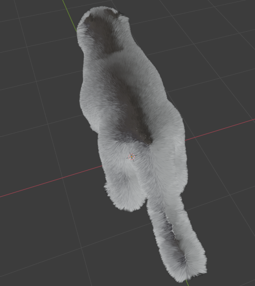 Work in progress model. Soon to be a feerce(!) and very fluffy warclaw. (Was also called a cleaning 