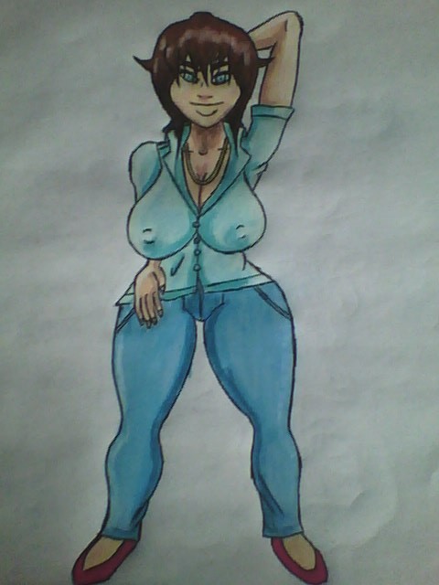 newtypemo:  Here’s my OC milf, Kira Sawyer. She’s 44 years old and lookin’