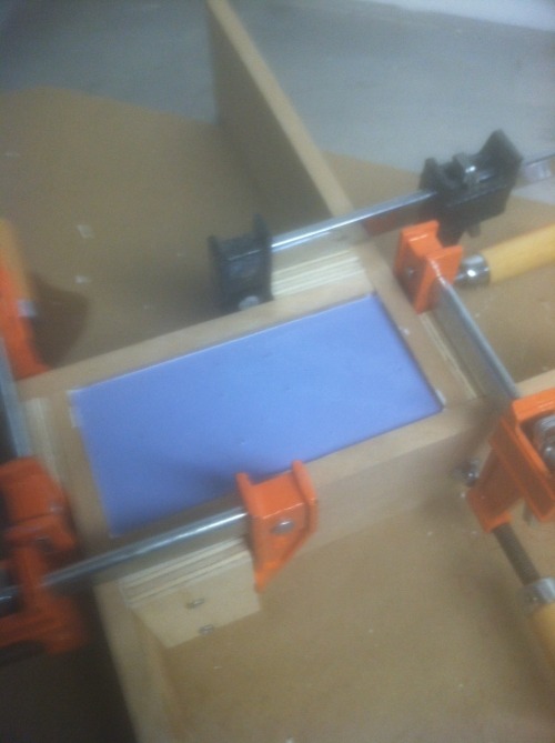 safmalco: First prototype of the BottleAxe, and some process photos of the mold making of the skull 