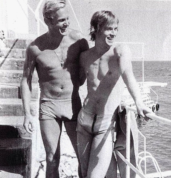 ratatoskryggdrasil:  Tab Hunter and Rudolf Nureyev