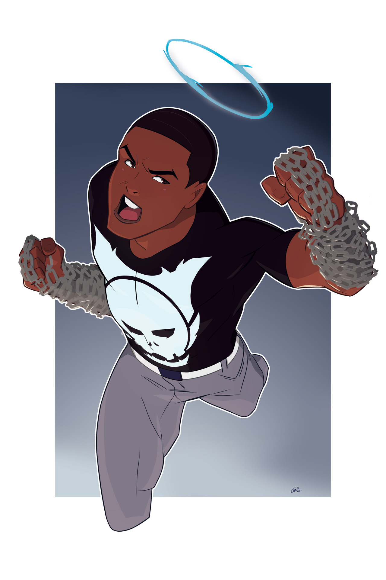 mro16-art:Black superhero commissions