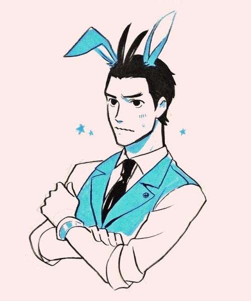ohprcr:  Inktober day 17-24, Ace Attorney babies!!!