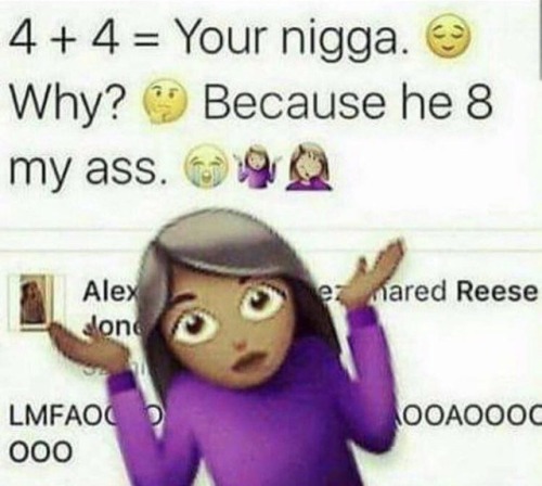 waistedputa:  dominicanbarbie:  lilpicassa:  BUT WHYYYYYYYY  Lmfaoooo  HSHAHAHA NAHHH