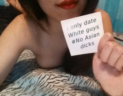 chinkslutty-judy:  asianwomenforwhitemen: