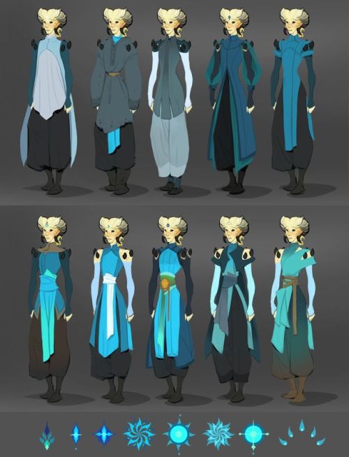 Costuming for Kender, my Tiefling warlock.  I really like his original costuming- the second image- 