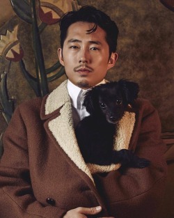 xkxaxtcion: Steven Yeun for The Glass Magazine Photographed by Ssam Kim