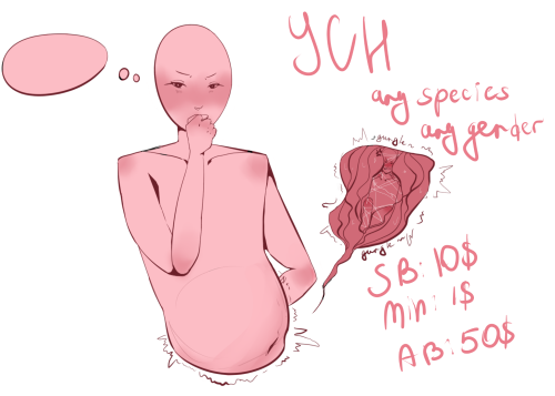 2 Slots For Each Ych. Deadline Is 2 Weeks, Payment Is Made On Paypal.