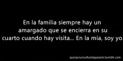 jiswing:  ach! …es que odio las visitas!!; mas aun cuando son inoportunas o se quedan hasta altas horas y lo peor es que no capten las indirectas para que se vayan. ):( 