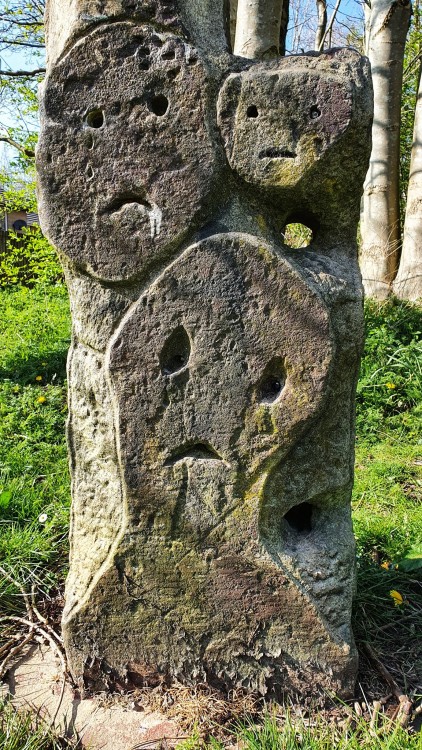thesilicontribesman:‘Valley of Stone’ Sculpture, Stacksteads, Rossendale, Lancashire. 