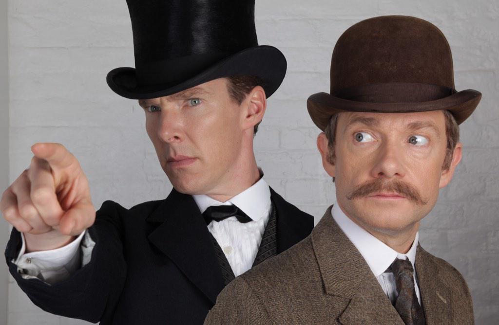 sherlockology:  Surprise! Today has seen the read through for the â€˜Sherlock