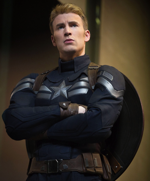 Chris Evans as Steve Rogers/Captain America in the Marvel Cinematic Universe