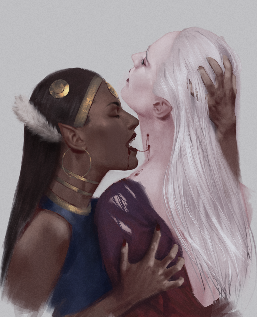 atutcha: ‪Carmilla and …. I don’t know her name yet but i’m already obsessed 🧛🏾‍♀️🧛🏻‍♀️give me her name so i can also make a ship name‬ 