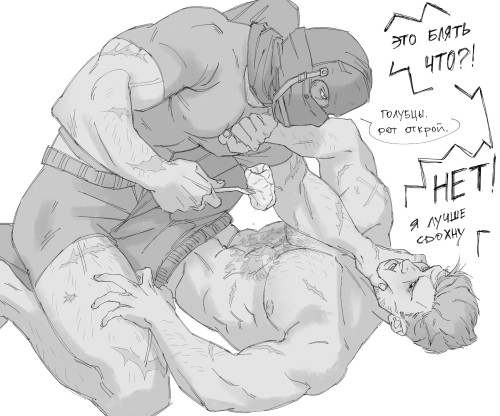 Just Nikto Is Trying To Feed Krueger With Weird Russian Food