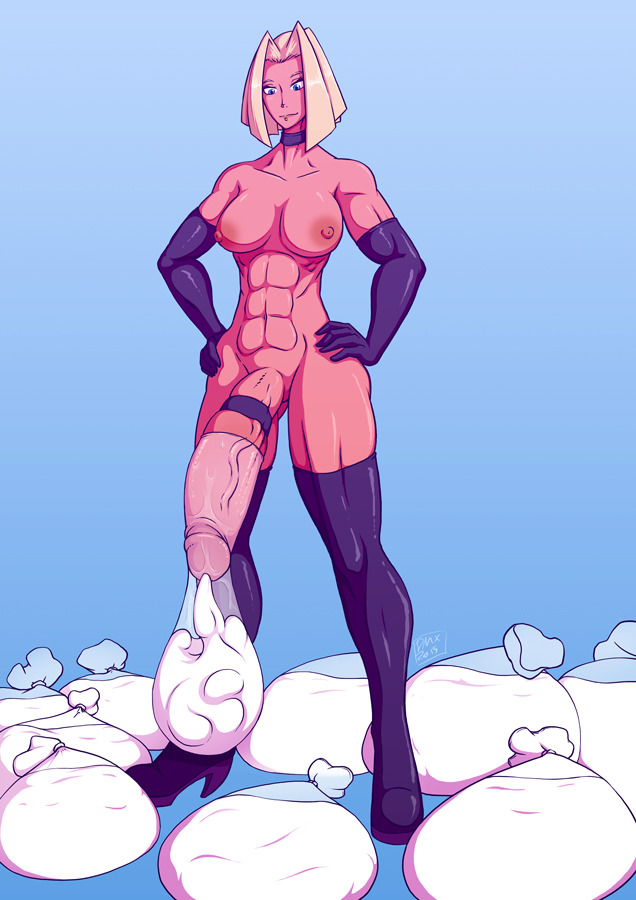 futanariqueen1:  Futanari condom filling with excessive cum. Requested by @dahkotav.