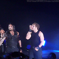 weheartwwedivas:  The Shield leaving after the show. WWE Live Tour - Newcastle, UK
