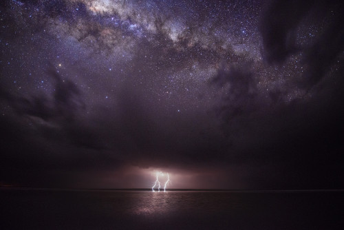 Calm Before the Storm © Julie Fletcher (Australia) A phenomenal natural light show of a lightning st