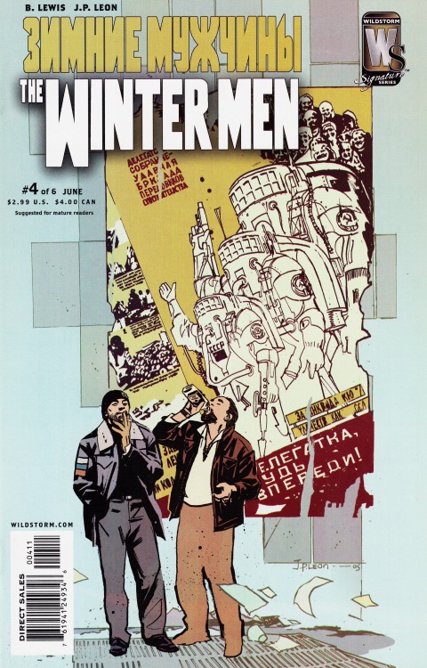 The Winter Men #4 (June 2006)Cover by John Paul LeonWildStorm / DC Comics