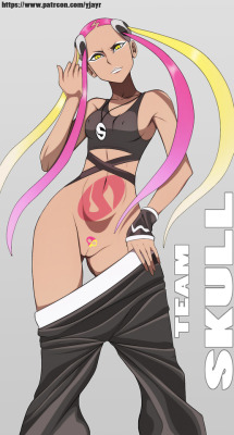 mspzallthingssexy:  team skull sure has some