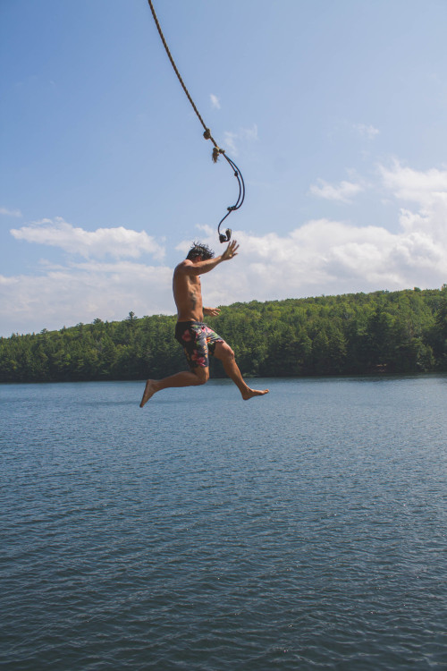 Rope Swing, Teal Lake, MI By: Emily Hawkins