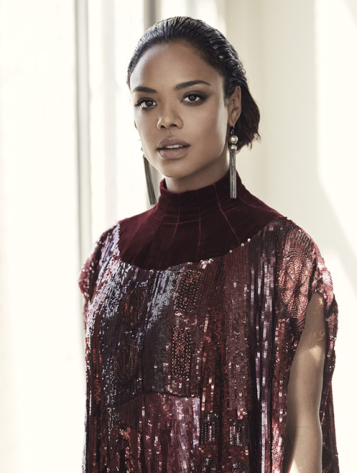 Porn Pics iridescentclub:Tessa Thompson for Elle CanadaPh: