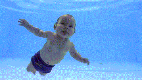 fractal-edge:the-eyeball-fairy:bad-moon-moon:and-rohan-will-answer:babies are naturally able to swim