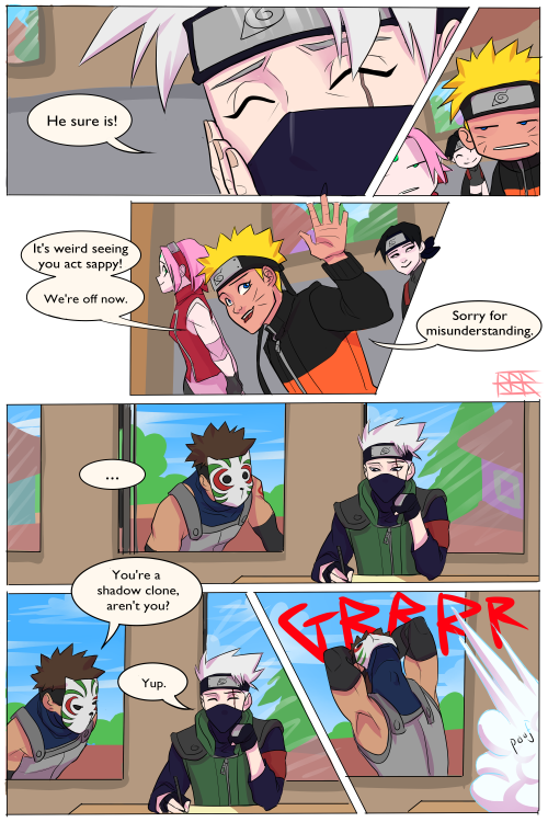 Yamato Dragged Kakashi Back By The Ear And Now Sakura And Naruto Are Trying To Figure Out Where He Fits