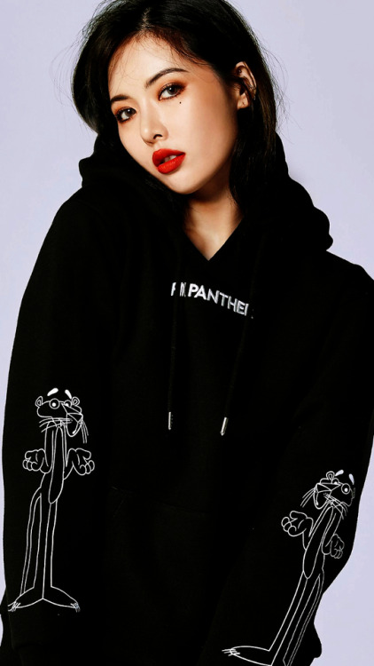 4MINUTE HyunA X PINKPANTHER For Fashion Brand CLRIDE Lockscreens