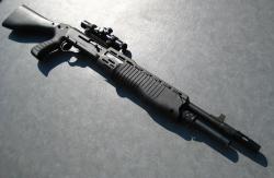 Gunsknivesgear:  Franchi Spas-12 Combat Shotgun. For Urban And Jungle Fighting, Few