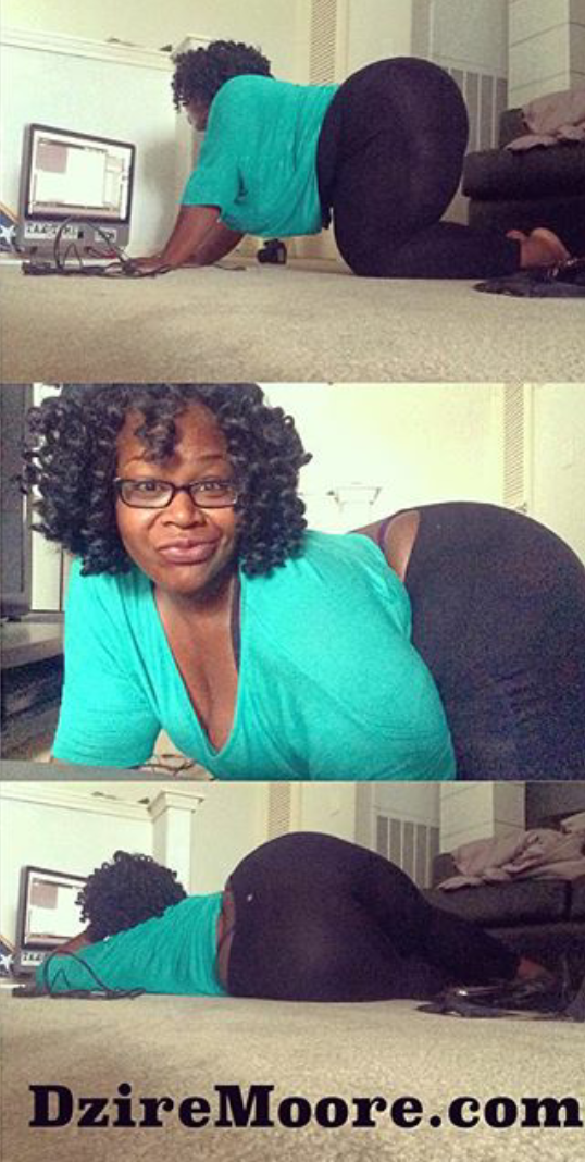 Addicted to phat asses of all sizes.