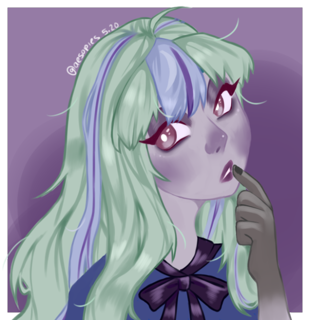 monsta monsta high.

ALSO THANK U ALL FOR 100 FOLLOWERS!! it means a lawt #monster high#twyla boogieman#digital painting #i havent painted in so long omg