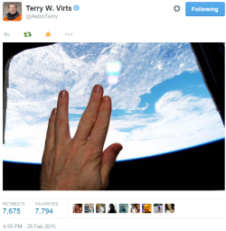 johnsonspacecenter:NASA and astronauts paying tribute to Leonard Nimoy.*Link to Buzz Aldrin’s op-Ed piece