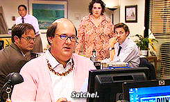 dundermifflinscranton:  Stanley just drank OJ out of my mug and didn’t seem to