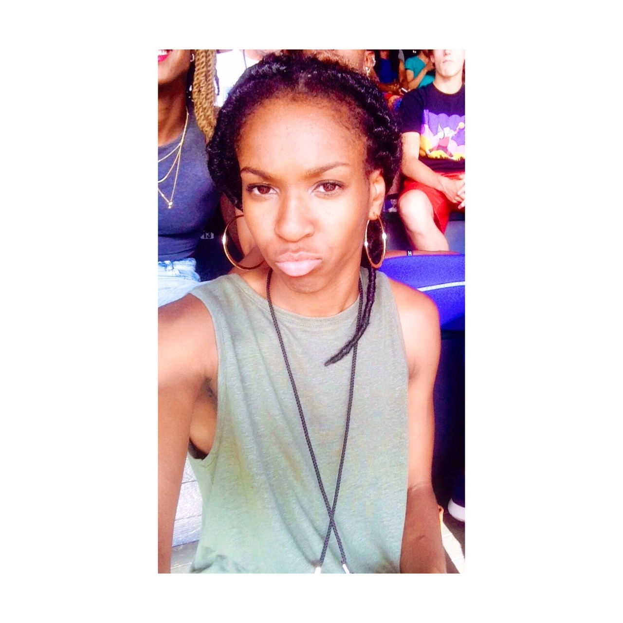 thebackwardsking:  differentkindof-mind:  #blackout Faux Locs addition 😐  Finally