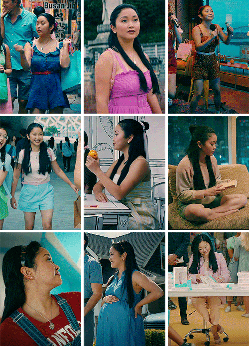 luke-pattersons:LARA JEAN COVEY’S Outfits in TO ALL THE BOYS: ALWAYS AND FOREVER (2021)