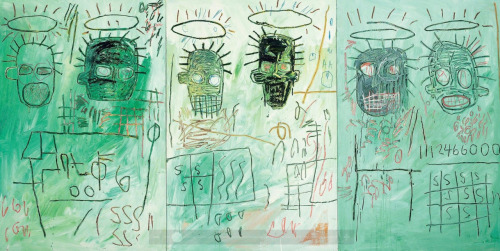 withoutyourwalls:Jean-Michel Basquiat, Six Crimee, 1982