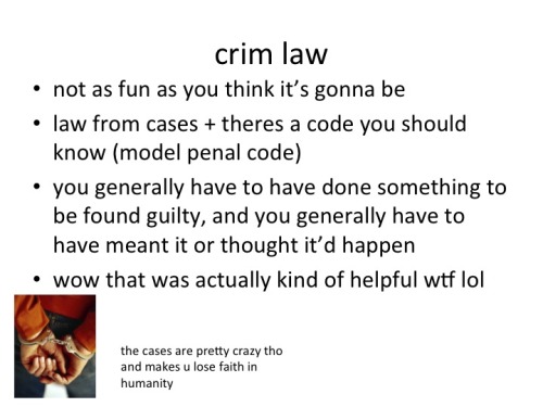 crim law