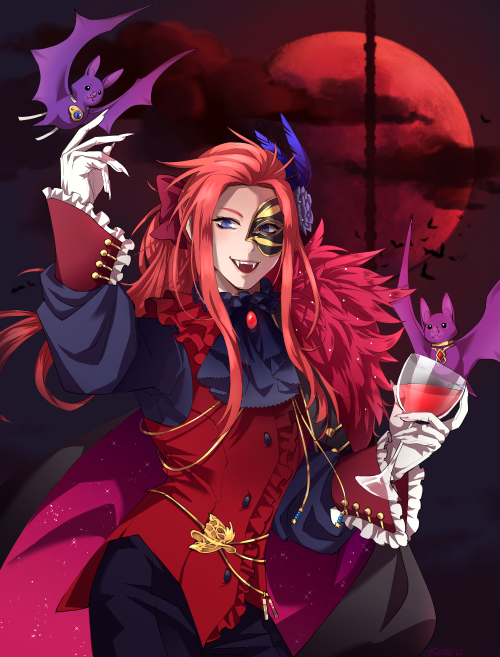 Zelos&rsquo; halloween gacha costume is so good&hellip; catered to me