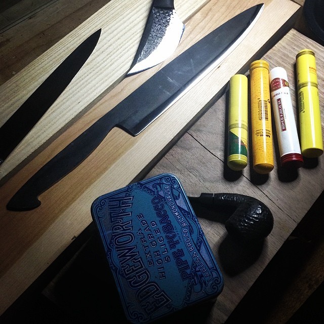 handcraftedbyfrederickscanlen:  Working late getting orders done . Love the summer