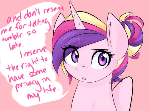 Alicorn is recessive.