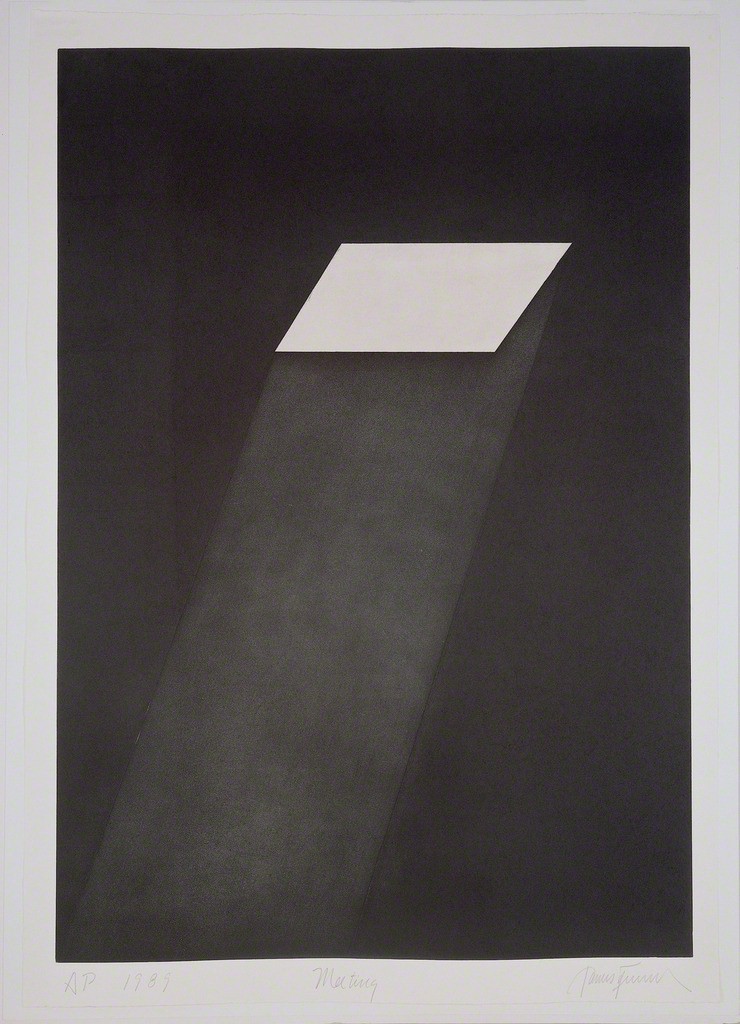 thegoldeneternity:  James Turrell, Meeting (from the portfolio First Light), 1989-90.