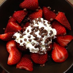 hiddensky:  And for dessert: strawberries,